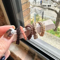 ヘアゴム 50個セット 大容量 シェア お子様 子供 キッズ 優しい素材 幼児 柔らかい うねうね素材  直径2cm 詰め合わせ 髪ゴム ヘアアレンジ アクセサリー 韓国アクセサリー 24h シースキー【seasukii】