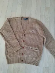 ポロラルフローレン ケーブル編み カーディガン 90