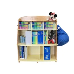 DWE ディズニー英語システム ワールドオブイングリッシュ 2019年頃 Blu-ray版 収納棚付き 英語 子ども 教材 中古 訳有 W10865586
