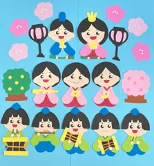 3月　ひな祭り壁面飾り① メルカリ便！！