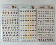 リラックマ ホログラム ミニ ステッカー 3種 セット まとめ 出品