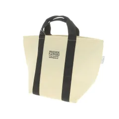 【中古】【未使用】フレドリックパッカーズ FREDRIK PACKERS トートバッグ ポーチ付き ベージュxブラック【W43xH29xD20】【ユニセックス】