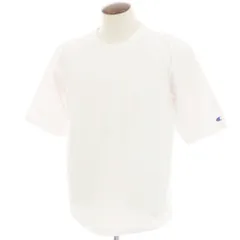 【中古】チャンピオン Champion コットン系 リバースウィーブ型 クルーネック 半袖Ｔシャツ ホワイト【サイズL】【メンズ】