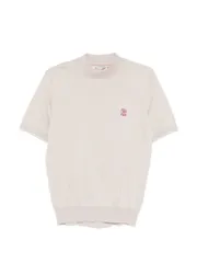 BRUNELLO CUCINELLI コットン クルーネック セーター 送料無料