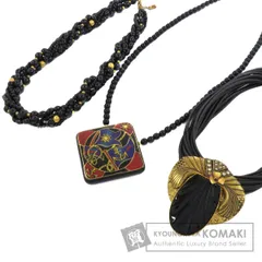 SELECT JEWELRY セレクトジュエリー ネックレス 3本セット ネックレス 金属製 樹脂 レディース [中古]