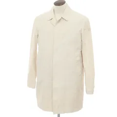 【新品】デュノ DUNO ダウンベストライナー付 コットンナイロン ステンカラーコート ライトベージュ【サイズ50】【メンズ】