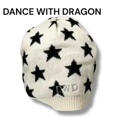 DANCE WITH DRAGON ダンスウィズドラゴン ホワイト メンズ レディース ユニセックス 帽子 ニット帽 【フリーサイズ】0000989OC