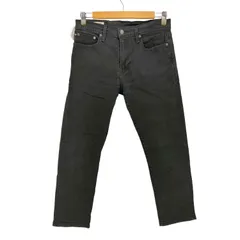 リーバイス Levis 502 テーパード ブラック デニム パンツ メンズ  W30 L32