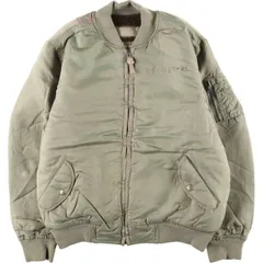 古着 90~00年代 ラルフローレン Ralph Lauren POLO JEANS COMPANY MA-1タイプ 中綿入り ミリタリー フライトジャケット/evb033567