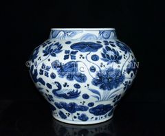 李朝 染付丸壺 トトチ h約10.5㎝ 東S8-0520☆2F - メルカリ
