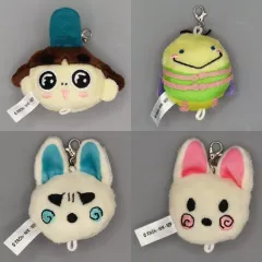 【中古】ぬいぐるみマスコット・ぬいぐるみバッジ 全4種セット 「おじゃる丸 ぬいぐるみチャーム」