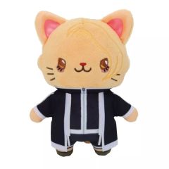 [중고] 봉제 장난감 마스코트 봉제 장난감 배수 닭 withCAT 아이 마스크가있는 봉제 장난감 열쇠 고리 [도원 암소]