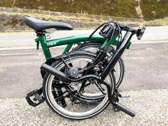 [Unused] Free Shipping. Folding Mini-Velo, Parts, Mint, Ultra-Lightweight, 11.8kg, SRF3, 3-Speed, 16-inch, Made in China, 0122