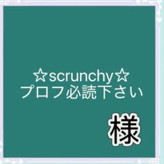 ☆scrunchy☆プロフ必読下さい様専用 - メルカリ