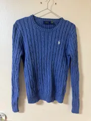S ポロラルフローレン ケーブル編み ニット