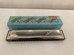昭和レトロ TOMBO トンボ ハーモニカ 8本セット ケース付 A〜G B