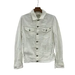 186004 DIESEL ディーゼル Gジャン デニムジャケット ホワイト コットン メンズ