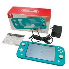 186000 Nintendo Switch Lite HDH-001  ターコイズ 箱付き 動作確認済み