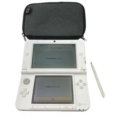 186000 現状品 ニンテンドー3DS LL 本体 ケース付き 動作確認済み SPR-001  ホワイト
