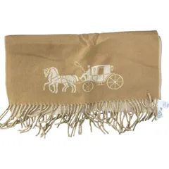 186005 COACH コーチ ホースアンドキャリッジ 大判 マフラー 4622