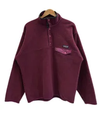 パタゴニア PATAGONIA 90s 90's USA製 シンチラスナップT フリースプルオーバージャケット 紫 ヴィンテージ ジャケット パープル Mサイズ 101MT-5712