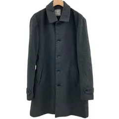 186004 nano universe ナノユニバース ★美品★　チェスターコート　XLサイズ グレー