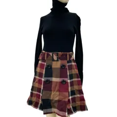 186004 BLUE LABEL CRESTBRIDGE ニットワンピース 55J92-261-17  36