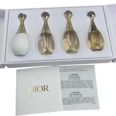186005 Dior ディオール 香水 EDP J'ADORE ジャドール ミニチュア 5ml x 4点 ディスカバリーセット