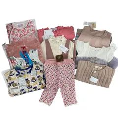 186004 新品未使用 タグ付き　子ども服　まとめ マルチカラー キッズ 9点まとめ売り