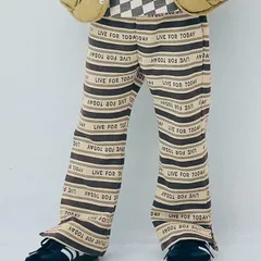 《新品》裾スリットフレアパンツ p.premier 90 110 120サイズ 子供服 P420045