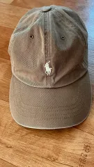 ポロラルフローレン ブラウン ベースボールキャップ ヴィンテージ 正規品