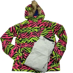 186001 現状品 kissmark   X-niX   スキー　スノボ　ウェア　Mサイズ　上下セット