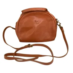 186001 IL BISONTE イルビゾンテ クロスボディバッグ　ショルダーバッグ ブラウン