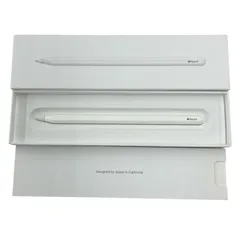 186001 動作未確認 Apple アップル Apple Pencil 第2世代 A2051  ホワイト