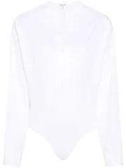 ALAÏA コットンボディスーツシャツ 送料無料