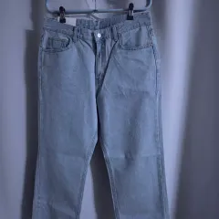 イグザンプル ライトブルー デニム パンツ L 新品