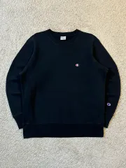 XL 正規品) Champion リバースウィーブ スウェット ブラック