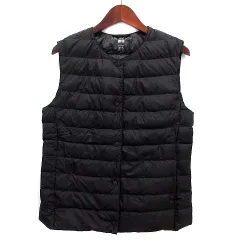 ユニクロ UNIQLO ウルトラ ライトダウン コンパクト ベスト ブラック 黒 M 429455