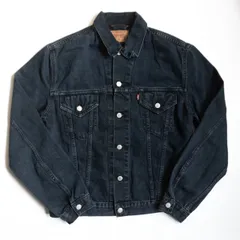 【雰囲気抜群/00s】 LEVI'S 【70500 04/後染め ブラックデニムジャケット 】XL ユーロ リーバイス  26010771