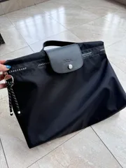 👜✨🌈【新品 未使用】Longchamp ロンシャン ハンドバッグ ハンドル型 PC バッグ / 手ぶら PC バッグ `PC インナーバッグ ショルダーブリーフケース メンズブリーフケース PC 対応ブリーフケース ビジネスブリーフケース 男ブラック