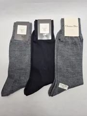 【新品】Christian Dior メンズソックス 3足セット