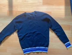 バナナリパブリック レディース ネイビー 長袖 ニット