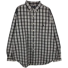 古着 ラルフローレン Ralph Lauren MARLOWE 長袖 ボタンダウンチェックシャツ メンズXL相当/eaa459598