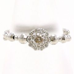 QVC PT950ダイヤモンド 0.5ctフレキシブルリング - メルカリ
