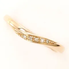 4℃　K10PG　リング　ring　指輪　8号　ダイヤ　総重量約1.7g