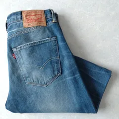 ■古着 Levi's ユーロリーバイス 501ジーンズ デニムパンツ STRAIGHT FIT 13年製 実寸W32L30【L5493】