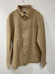 le coq sportif 長袖シャツ メンズL相当 ベージュ ポリエステル100％