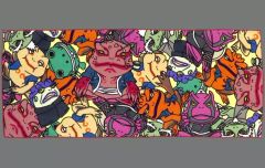 [중고] 수건·수건 세트(가마개) 롱 타월 아소트 [이치반 복권 ONLINE NARUTO-나루토- 질풍전 전설의 삼인] E상
