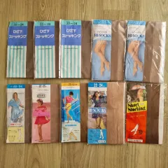 日本輸入 ハイソックス ストッキング 10枚まとめ