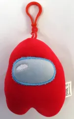 【中古】ぬいぐるみマスコット・バッジ レッド マスコットキーホルダー 「Among Us(アモングアス)」 韓国限定